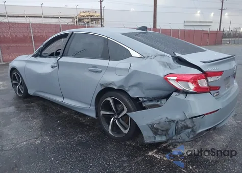 2021 Honda Accord Sport Special Edition from USA, damaged, VIN 1HGCV1F42MA034926
